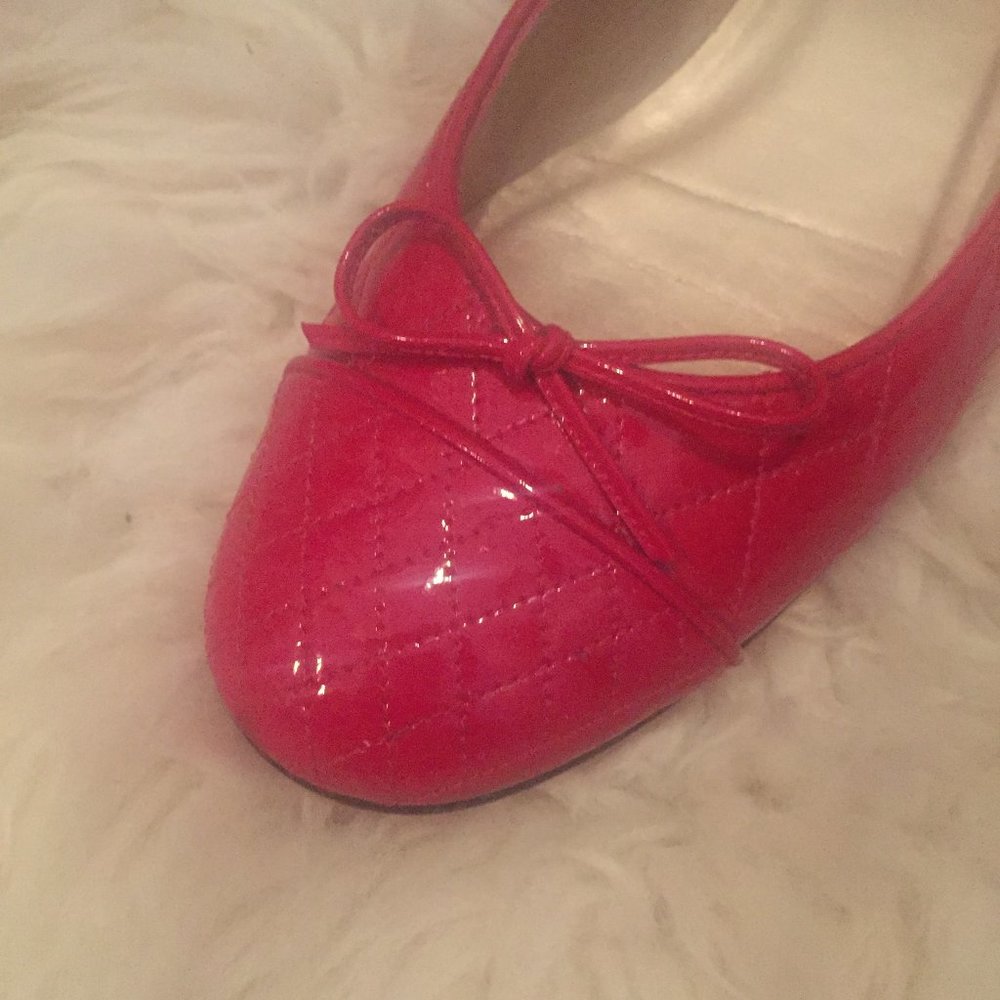 Stuart Weitzman Low Block Heel Cap Toes In Chanel… - image 4